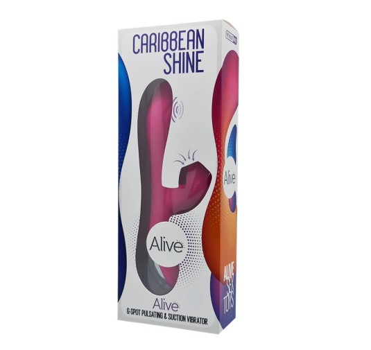 Wibrator- Caribbean Shine magenta punkt G